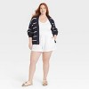 Women's High-Rise Gauze Tie-Waist Pull-On Shorts - Universal Thread™ - 3 of 3