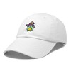Dalix Sorcerer Frog Embroidered Cap Cotton Baseball Cute Cool Dad Hat Womens - 4 of 4
