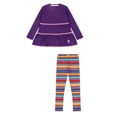 purple multicolor stripe