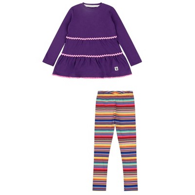 purple multicolor stripe