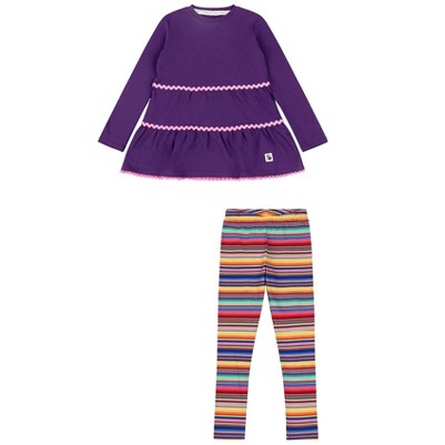 purple multicolor stripe