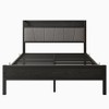 TOAOTBNBO Soft Queen Size Bed with Charging Station, Comfortable Queen Bed with Storage, Elegant Bed Frames with Headboard - 2 of 4