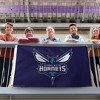 3' x 5' NBA Charlotte Hornets Deluxe Flag - image 2 of 3