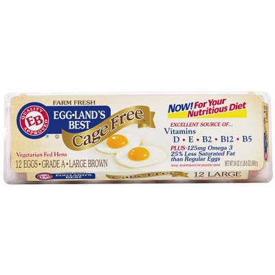 Eggland's Best Cage-Free Grade A Large Brown Eggs - 12ct