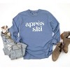 Simply Sage Market Women's Apres Ski Long Sleeve Garment Dyed Tee - 3 of 4