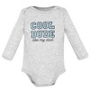 Hudson Baby Infant Boys Cotton Layette Set, Cool Skateboard Dino - 4 of 4