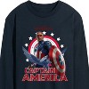 Men's - Marvel - Captain America Sam Wilson Long Sleeve Graphic T-Shirt - 2 of 4