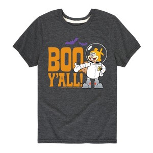Boys' - SpongeBob SquarePants - Sandy Boo Y'all Short Sleeve Graphic T-Shirt - 1 of 4