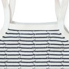 Hope & Henry Girls' Pointelle Stripe Sweater Tank (Navy Mini Stripe, 3-6 Months) - image 2 of 4