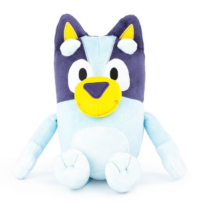 Bluey Dance Party Kids' Blue Fleece Throw Blanket and Plush Pillow Set