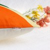 Unique Bargains Linen Decorative Throw Printed Contemporary Waterproof Pillow Covers 2 Pcs - 4 of 4