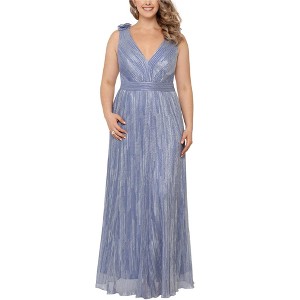 XSCAPE Womens Sparkle Gown Dress - 1 of 1