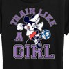 Women's - Disney - Train Like A Girl Short Sleeve Graphic T-Shirt - 2 of 4