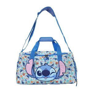 Lilo & Stitch Beach Print Blue 20” Duffel Bag : Target