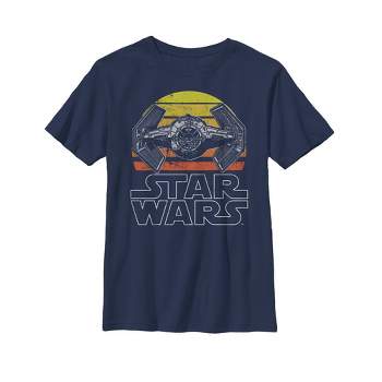 Boy's Star Wars TIE Fighter Retro T-Shirt