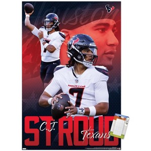 Trends International NFL Houston Texans - C.J. Stroud 24 Unframed Wall Poster Prints - 1 of 4