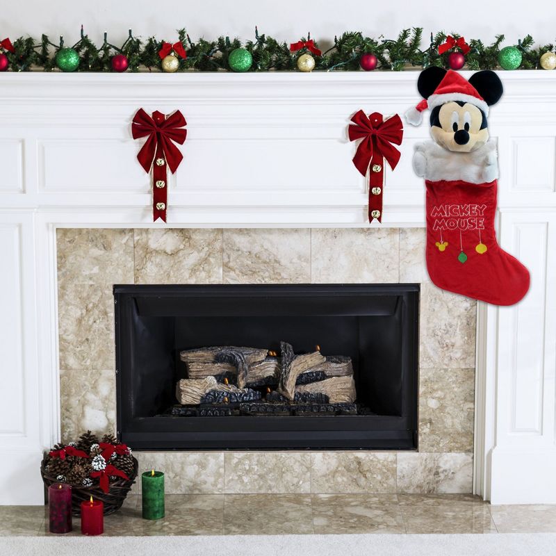 Disney Mickey Mouse 24" 3D Plush Stocking, 3 of 5