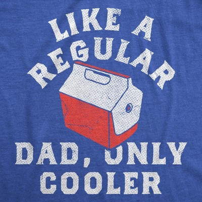 Мужские футболки Crazy Dog T-Shirts, Inc. Mens Funny T Shirts Like A Regualr Dad Only Cooler Sarcastic Fathers Day Tee For Men - Crazy Dog Men's T Shirt Gift for Dad Royal XL — фото 2