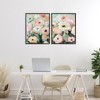Stupell Industries Minty Garden Flowers 2pc Framed Giclee Art Set - 2 of 4
