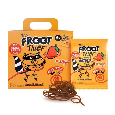 The Froot Thief Mango Fruit Whips Multipack 3.5oz/5ct