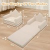 Tiara-Shaped Convertible Dog Bed And Sofa, 22.8"×18.8"×15.7", W/ Plush Cushion & Machine-Washable Cover, Stylish Colors - 2 of 4