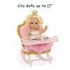 BABY Born Princess 2-in-1 Rocking Chair with Feeding Tray,14-17" Baby Doll Accessory - 3 of 4