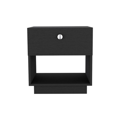 NicBex Nightstand with Drawers,Modern Side Table with Storage Space and Wood Frame,Bedside Table for Bedroom,Living Room