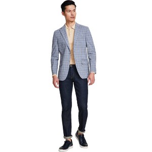 Tommy Hilfiger Mens Modern-Fit Windowpane Sport Coat - 1 of 1