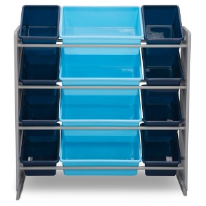 Delta Children Kids Toy Organizer with 12 Plastic Bins - 1 of 1