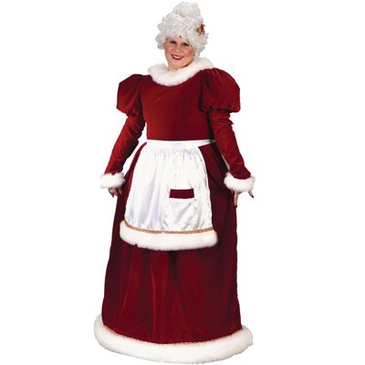 mrs claus outfit plus size