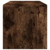 vidaXL Coffee Table Smoked Oak Engineered Wood Medium Coffee Table - 4 of 4
