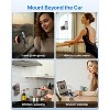 HTUTWOO Vacuum Magnetic Phone Holder for Car, 360 Suction Cup Phone Mount with Snaplock Tech, Adjustable Magnet Stand for Your Car - 2 of 4