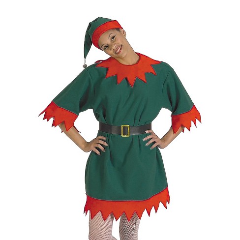 Adult christmas 2024 elf costume