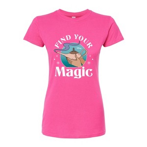 Women's - Disney - Find Your Magic Fitted Graphic T-Shirt - 1 of 3