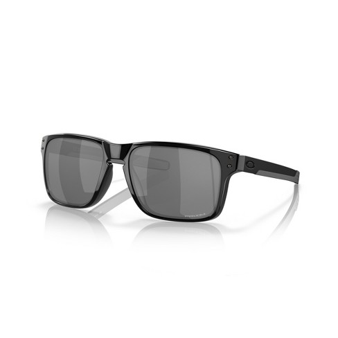  Oakley Men's OO9384 Holbrook Mix Rectangular Sunglasses,  Polished Black/Prizm Black Polarized, 57 mm : Clothing, Shoes & Jewelry