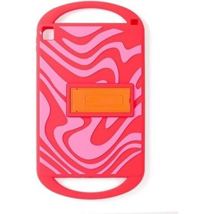 Komar Kids Silicone Swirl or Stripes iPad Case with Stand – Fits iPad 10.2" (7th/8th/9th Gen) - 1 of 2