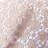 Anna-Kaci Round Lace Floral Placemat with Intricate Embroidered Detailing - Rose - 3 of 4