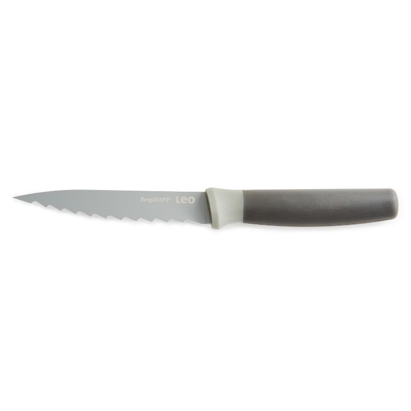 BergHOFF Balance Non-stick Stainless Steel Serrated Utility Knife 4.5", Recycled Material, 1 of 8