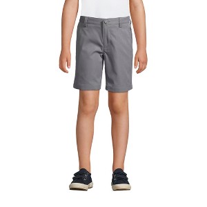 Lands' End Lands' End School Uniform Kids Active Chino Shorts - 1 of 3