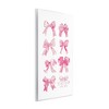 Stupell Industries Rows Of Pink Bows Wall Plaque Art - 3 of 4