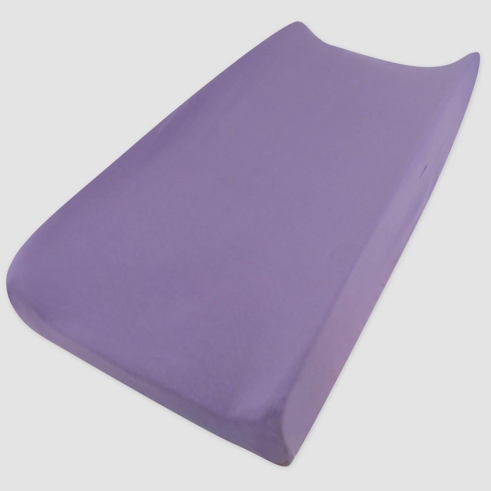 Honest Baby Organic Cotton Changing Pad Cover - Purple