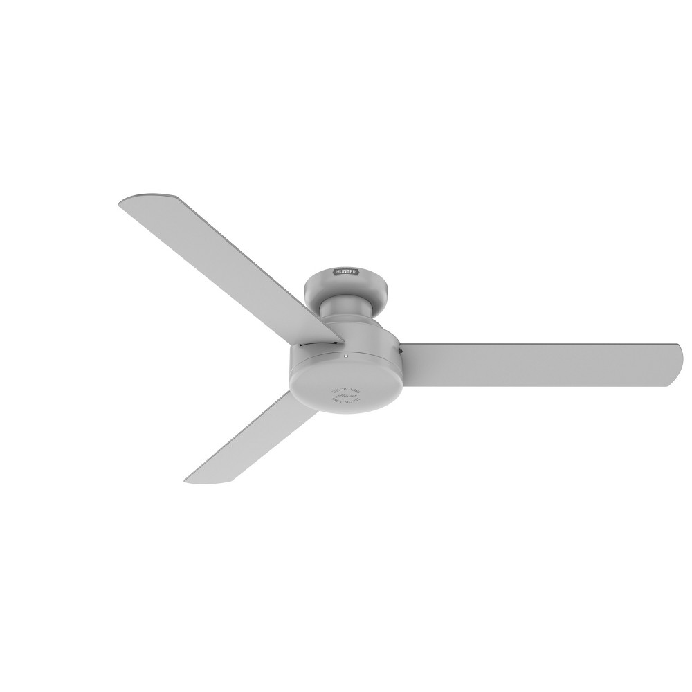 Photos - Air Conditioner 52" Presto Low Profile Ceiling Fan and Wall Control Dove Gray - Hunter Fan