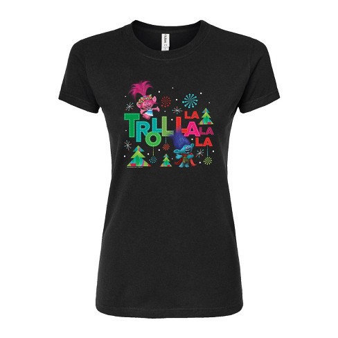 Women's - Trolls - Troll La La La La Branch and Poppy Juniors Fitted Graphic T-Shirt - image 1 of 3