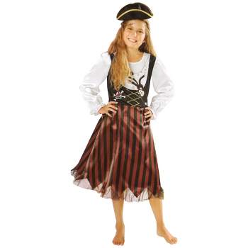 Northlight Pirate Girl Halloween Children's Costume - Ages 4-6 Years