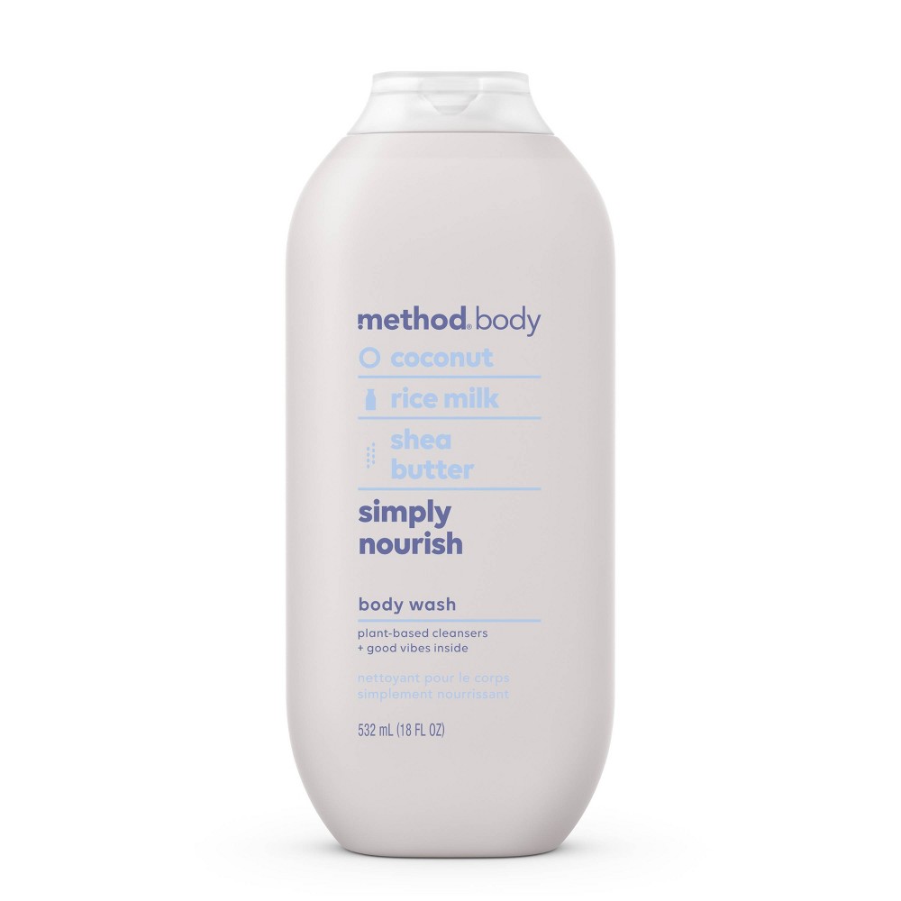 Photos - Shower Gel Method Body Wash Simply Nourish - 18 fl oz 