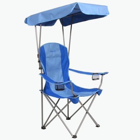 Kamp-Rite Outdoor Camping Beach Patio Sports Folding Chair W/ Shade
