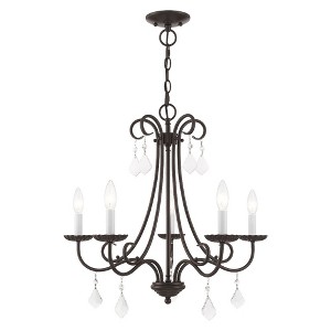 Livex Lighting Daphne 5 - Light Chandelier in  English Bronze - 1 of 2