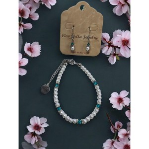Michelle Marie Boutique's Pearl & Birthstone Color Crystal Jewelry Sets - 1 of 4