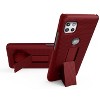 Nakedcellphone Case with Stand and Belt Clip Holster for Motorola Moto One 5G Ace - 4 of 4