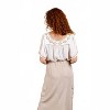 Women's Wo's Crepe Embroidered Smock Top - PAPARAZZI - 2 of 2